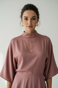 Dusty Rose Dress - Detail